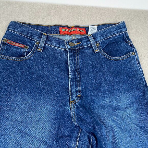 Once Again Women's Jeans Size 11 Flare Leg High Waist Denim 100% Cotton - Picture 11 of 14